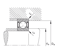 S 6002-C-2Z, ăȲYC  DIN 625-1 ˜ʵҪߴɂg϶ܷ